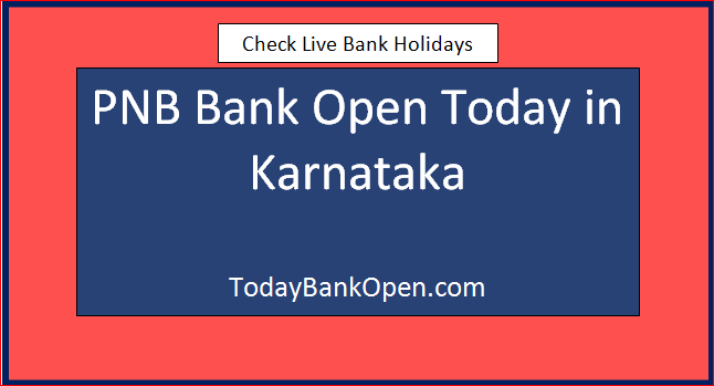 hdfc bank open today in karnataka